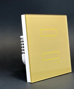 کلید لمسی دو پل  هوشمند هوش ایران طلایی ( wifi) دار